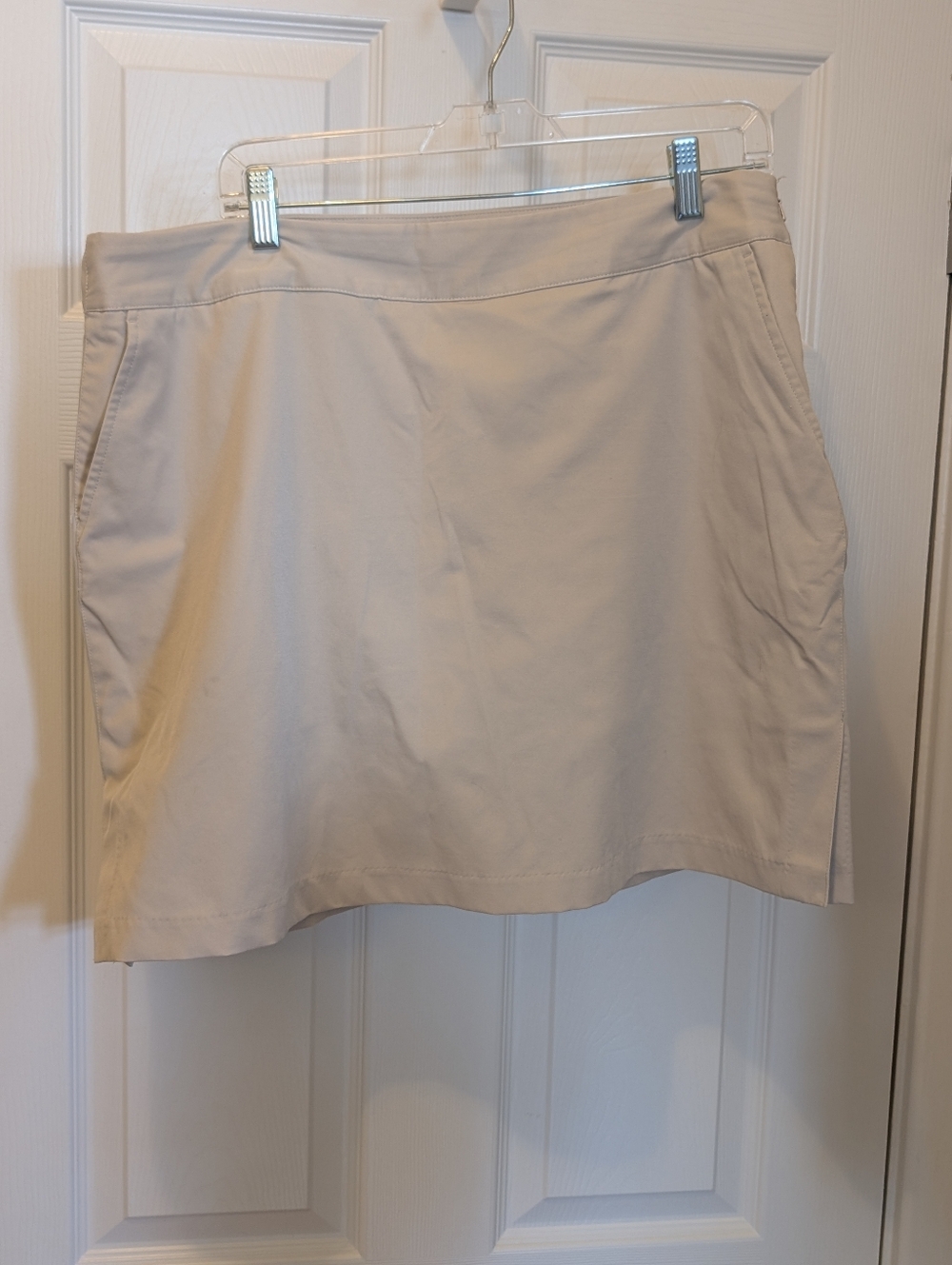 Skort Adidas ClimaLite Khaki Skort Size 14 Women’s Athletic Golf Tennis